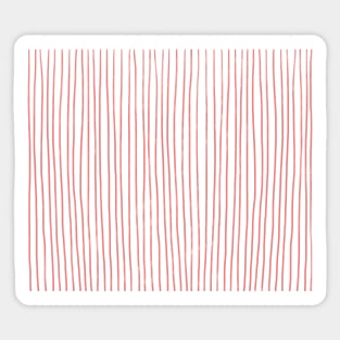 Pink stripes Sticker